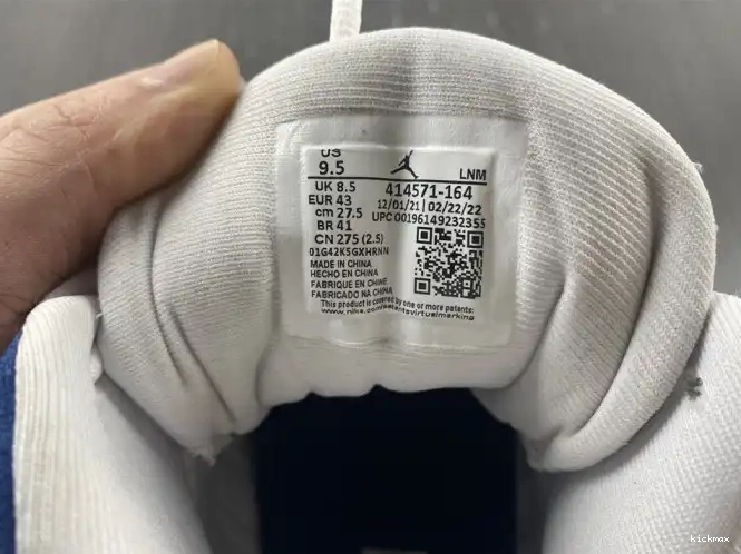 Cheap MAX Jordan Air 414571-164 French 13 Blue 0403
